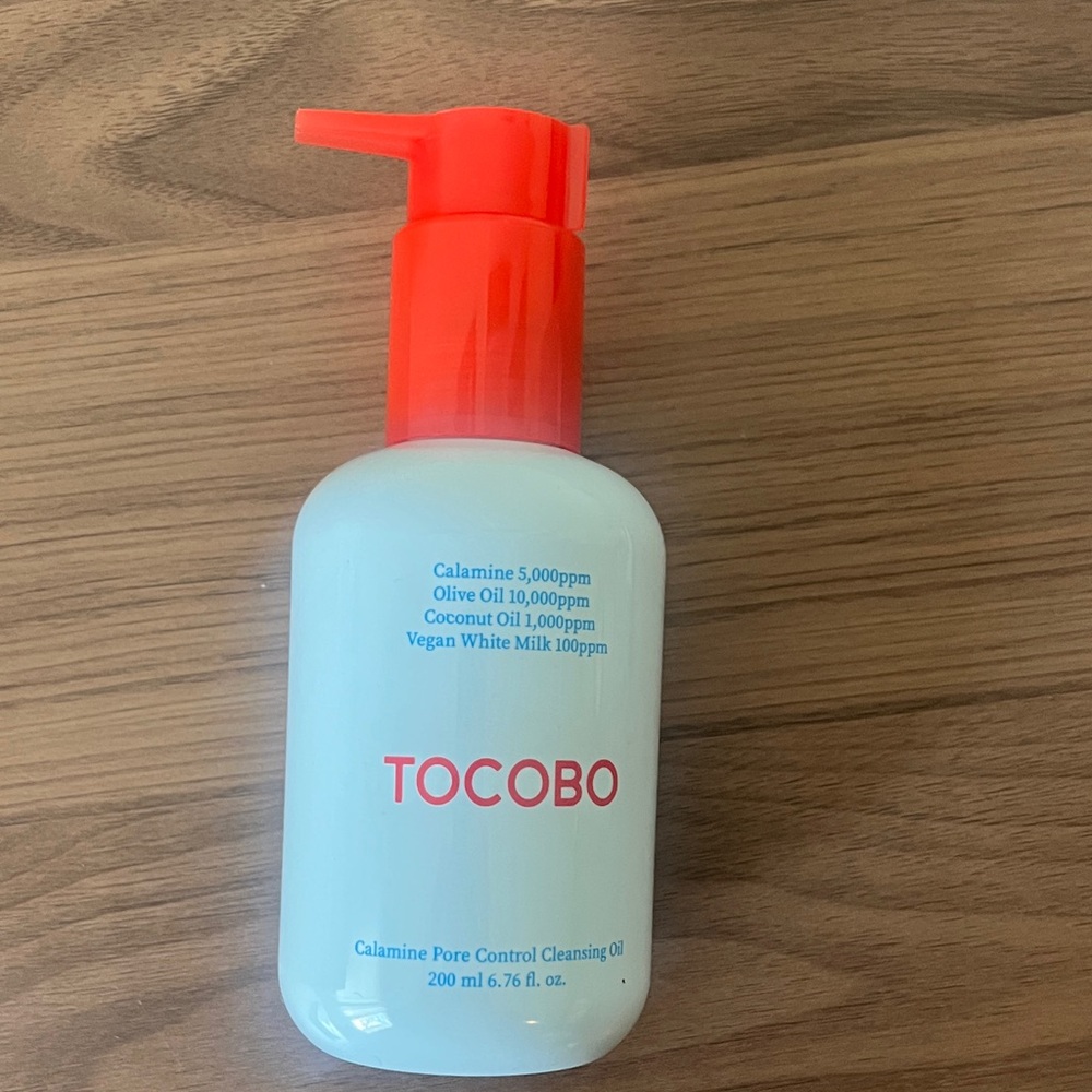 Tocobo Calamine Cleansing Oil with Orange Pump